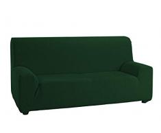Martina Home Housse de canapé élastique modèle Émilie 2 Places Vert Bouteille