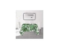 Soleil docre NoumÃ©a Nappe, Polyester, Vert, 180 x 180 cm