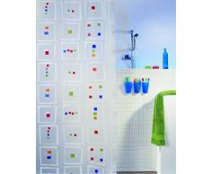 Spirella 10.40835 Rideau de Douche Linus Multicolor Peva 180 x 200 cm