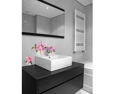 Décoration adhésive 157118 Lys en Aquarium, Polyvinyle, Rose, 21 x 0,1 x 29,6 cm