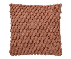 Dutch Decor Coussin Crox 45x45 cm cuivre - Coussins DÃ©co - Oreiller DÃ©coratif - DÃ©houssable - ZippÃ©