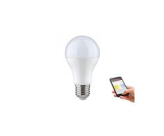 Paulmann 50012 SmartHome BLE LED Ampoule Boyn, 9W, E27, 230V, Opale, TunableWhite, dimmable