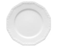 Rosenthal 10430-800001-10225 Assiette Plate 25 cm, Porcelaine, Blanc