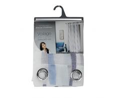 douceur dintÃ©rieur panneau a oeillets 140x240 cm voile sable vagueline bleu