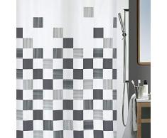 Spirella 10.1553 Rideau de Douche Part Grey Textile 180 x 200 cm
