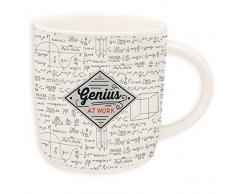 LEGAMI Liens aphorisme Bonjour Mug, Multicolore, 9Â x 9Â x 8Â cm Genius 9x9x8 cm Multicolore