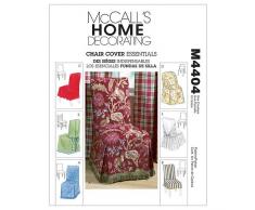 McCalls Patterns M4404OSZ Housse pour accoudoirs de Fauteuil