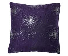 Soleil docre 547699 Strass Coussin Polyester Violet 40 x 40 cm