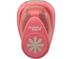 Vaessen Creative Perforatrice de Papier, Taille M, Marguerite, Pour Projets DIY, Scrapbooking, CrÃ©ation de Cartes et Plus