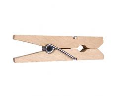 Vaessen Creative Pince à Linge, Naturel, Taille Unique