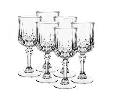 Cristal dArcquesÂ âÂ SÃ©rie Longchamp, Verre Ã vin Qui incarne beautÃ© et Ã©lÃ©gance