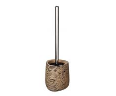 Ridder 21014000 Brosse Ã WC Wood SynthÃ©tique, Brun/Beige, 11,1 x 11,2 x 38 cm