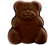Ibili 871600 Moule forme de petit ours 100% silicone 24x24x5,5 cm