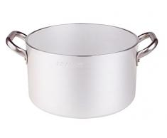 Pentole Agnelli ALMR110460 Casserole cylindrique à rayonnement élevé, Aluminium Professionnel 5 mm, 60 cm