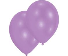 Amscan Lot de 10 Ballons de baudruche Violet 27,5cm