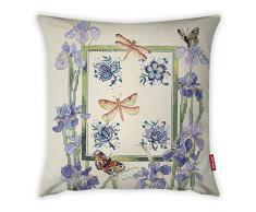 Bonamaison Housse de Coussin Multicolore 45 x 45 cm