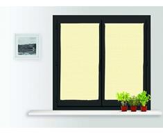 Soleil docre Paire de brise bise 60x120 PALMIER jaune, Polyester, 60x120 cm