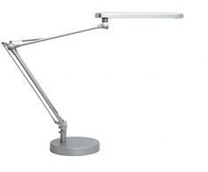 Unilux Mamboled 4 Lampe de bureau LED 6,5W 600 Lumens Articulée 60 x 28 x 19 cm Gris métal