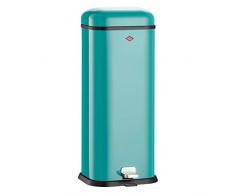 WESCO 132 312-54 Superboy Poubelle avec Amortisseur Turquoise