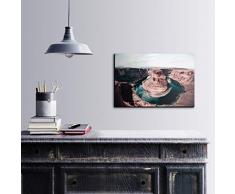 Bonamaison DÃ©coration Murale Impression sur Toile, Dimensions: 60 x 40 Cm - ConÃ§u et fabriquÃ© en Turquie