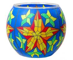 Him CC09 photophore Verre Stained GLAS, Multicolore