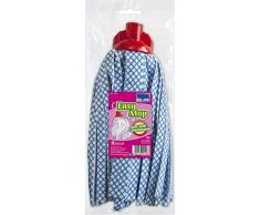 Parodi et Parodi Easy Mop Balai de Nettoyage sols, Viscose/Polyester, Blanc, 30Â x 15Â x 7Â cm