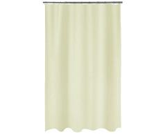 Spirella Textil-Duschvorhang Maya Sand 180x200 cm Rideau de Douche, Tissu, Sable, 180 x 200 cm