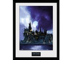 HARRY POTTER GB Eye LTD, Hogwarts Painted, Affiche encadrÃ©e 40 x 30 cm