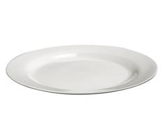 Deagourmet 180Â Saturne Plat de Service en Porcelaine Blanc en Carton Blanc