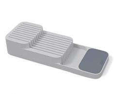 Joseph Joseph - Range Couteaux Tiroir, Ragement de Couteaux de Cuisine - Plastique, Gris