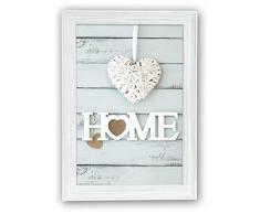 Zep T15457 Cadre Photo Bois Blanc 13 x 18 cm