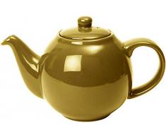 Théière London Pottery Globe avec passoire, doré métallique, 4 Cup (900 ml)