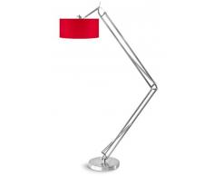 Its about RoMi MILANO Lampadaire, Fer, E27, 60 W, Rouge
