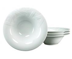 CreaTable, 16691, SÃ©rie GOURMET, Assiette Ã¡ Pasta 27 cm 4 piÃ¨ces