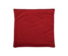 Lovely Casa C65792003H Doudou Housse de Coussin Polyester Rouge 60 x 60 cm