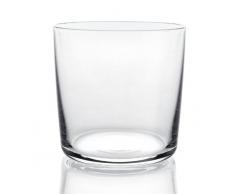 Alessi Ajm29/41 Glass Family Verre à Eau/long Drink en Verre Cristallin, Set de 4 Pièces
