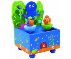 Music Box 43820, Aquarium bois mélodie: La Mer