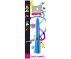 Le Chat 1195617 Bougie musicale - turquoise / JOYEUX ANNIVERSAIRE