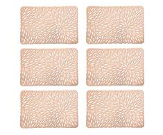 Zeller Set de Table, cuivre, ca. 43,5 x 28,5 cm