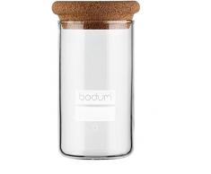 Bodum - 8525-109-2 - Yohki - Bocal avec Couvercle en LiÃ¨ge - 0,25 L