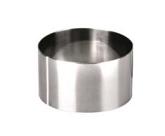 Ibili 716006 Cercle à Dessert Acier Inoxydable Argent 6 x 4,5 x 8 cm