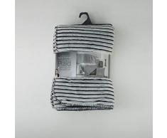 douceur dintérieur plaid 180x220cm flanelle jacquard yolan