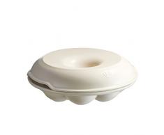 Emile Henry EH509505 Moule à Pain Couronne, Céramique, Beige (Lin), 30,5 x 30,5 x 10 cm