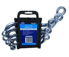 Blue Spot 04104 Jeu de 5 clés polygonales en S