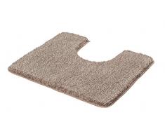 Kleine Wolke 4071271130 Seattle Tapis de bain WC Polyester Taupe 55 x 50 x 2 cm
