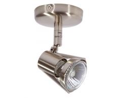 Oaks Lighting Romore Spot 1 lumière Finition chrome satiné