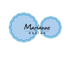 Marianne Design, napperon duo, Matrices de dÃ©coupe et embossing Creatables de pour Projects de loisirs crÃ©atifs avec du Papier, 14 x 18 cm