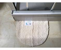 Cazsplash Tapis de Douche, crÃ¨me, 60cm x 45cm