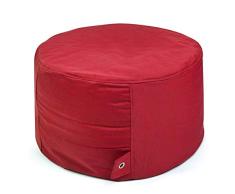 Outbag Rock Pouf, Rouge, 60 x 60 cm