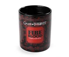 Game of Thrones SCMG24715 Mug, Noir/Rouge